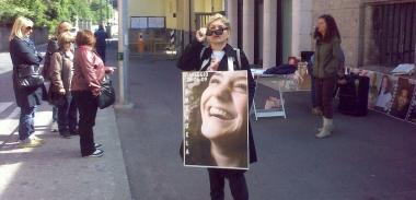 I parenti delle vittime hanno manifestato anche a Lovere