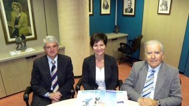 Il presidente Giancarlo Gori e il direttore Elio Squillantini