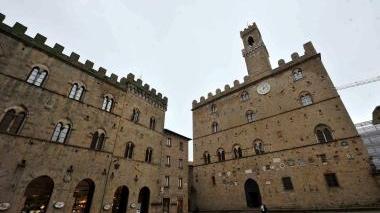 Una veduta del municipio di Volterra