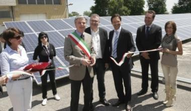 Alla Gida inaugurati impianto fotovoltaico e pala eolica