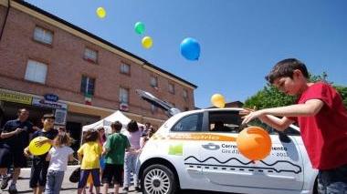 Un’auto elettrica