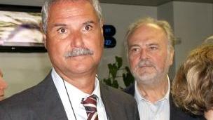 Il primario del pronto soccorso Milletti e il direttore sanitario Latella