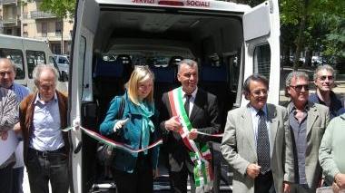 Il sindaco Occhipinti taglia il nastro