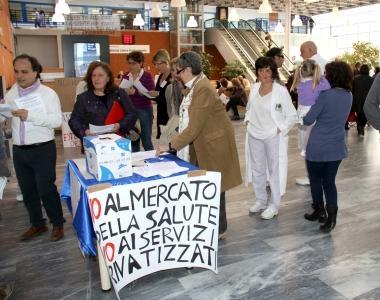 <b>SINDACATI.</b> Protesta in ospedale 