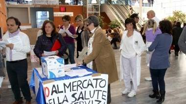 <b>SINDACATI.</b> Protesta in ospedale