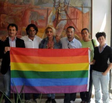 I promotori con il presidente Luca Ragoni 