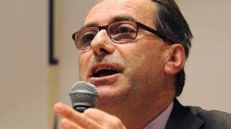 Il vice sindaco Mazzanti A destra i lavori per il parcheggio
