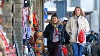 Shopping per le vie di Abetone