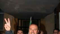 <strong>VITTORIA.</strong> Neri di fronte al municipio
