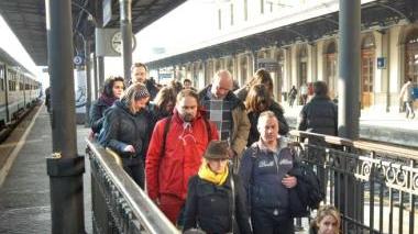 TRENI IN PARTENZA