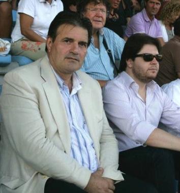 Polzella e il sindaco Franchi allo stadio  