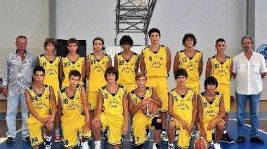 <b>UNDER 15. </b>Il gruppo gialloblù della Libertas
