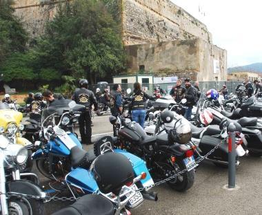 Un raduno di Harley Davidson 