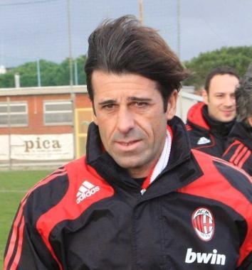 Alberigo Evani, allenatore della Nazionale Under 18 