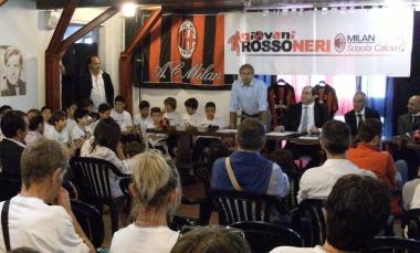 La cerimonia di presentazione a Villa Colle Alberto 