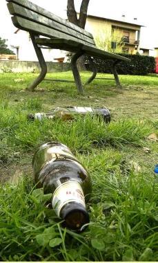 L’assessore Alberto Ciampi e uno scorcio dei giardini di via Livorno