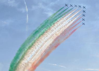 <b>FRECCE TRICOLORI. </b>Domenica lo spettacolo in scena a Follonica   