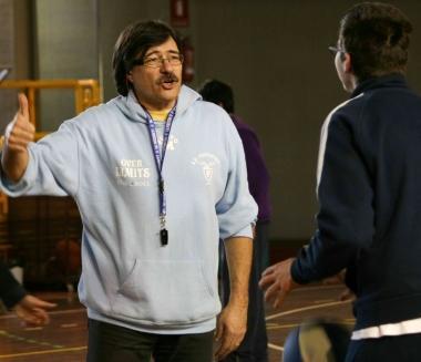 <b>OVER LIMITS.</b> Marco Calamai in palestra 