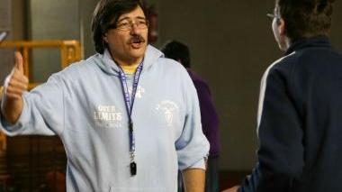 <b>OVER LIMITS.</b> Marco Calamai in palestra