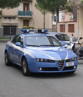 Unauto della Polizia 