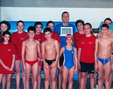 I ragazzi della Tirrenica Nuoto 