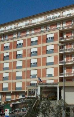LOSPEDALE. La rampa daccesso allospedale cittadino 