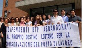 Appello dei lavoratori Btp: «Diteci cosa ne sarà di noi»