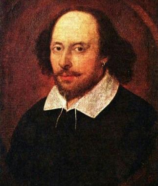 Un ritratto di William Shakespeare      