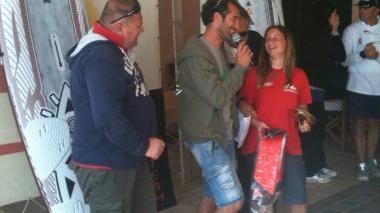 <b>PREMIO.</b> La piccola Alessia Fulceri (a destra)