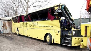 Il pullman della scolaresca francese 