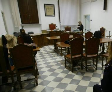 Il tribunale a Pontedera     