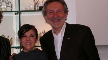 Il Giuseppe Bellandi con Patrizia Mirigliani