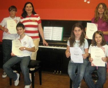 Alunni musicisti in scena