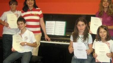 Alunni musicisti in scena