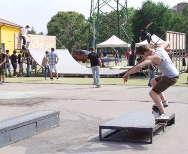 Linaugurazione del nuovo skatepark 