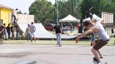 L’inaugurazione del nuovo skatepark