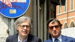 Vittorio Sgarbi con il sindaco