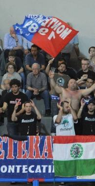 I tifosi rossobl&ugrave; a Pontedera 