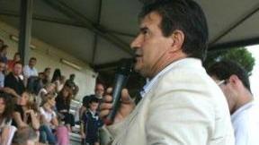 Polzella parla con i tifosi in tribuna