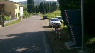 La nuova postazione sulla strada Volterrana