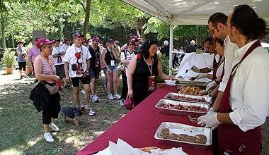Record di partecipanti alla "Mangialonga": erano in 540