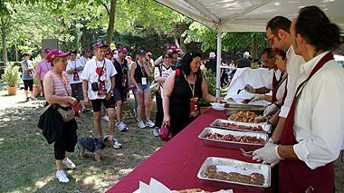 Record di partecipanti alla "Mangialonga": erano in 540