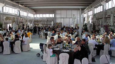 Festa nelle cave per i 70 anni di Franco Barattini