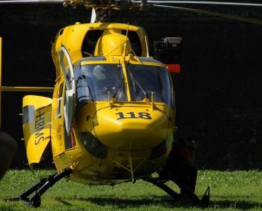 Lelisoccorso Pegaso 3 in azione 