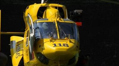 L’elisoccorso Pegaso 3 in azione
