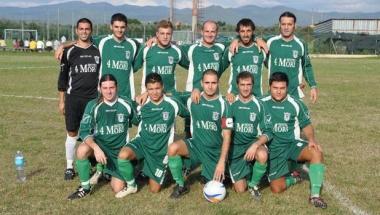 <b>COLPO. </b>La squadra dellAtletico Salviano 
