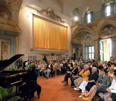 Un concerto pianistico di Tavanti a Villa Bellavista 