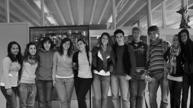 Gli allievi del liceo scientifico Buonarroti