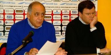 Giovanni Valentini e Giuliano Giuliani: passa da loro il futuro della Lucchese 