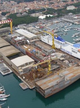 Il cantiere navale 